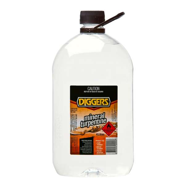 Diggers Mineral Turpentine 4L