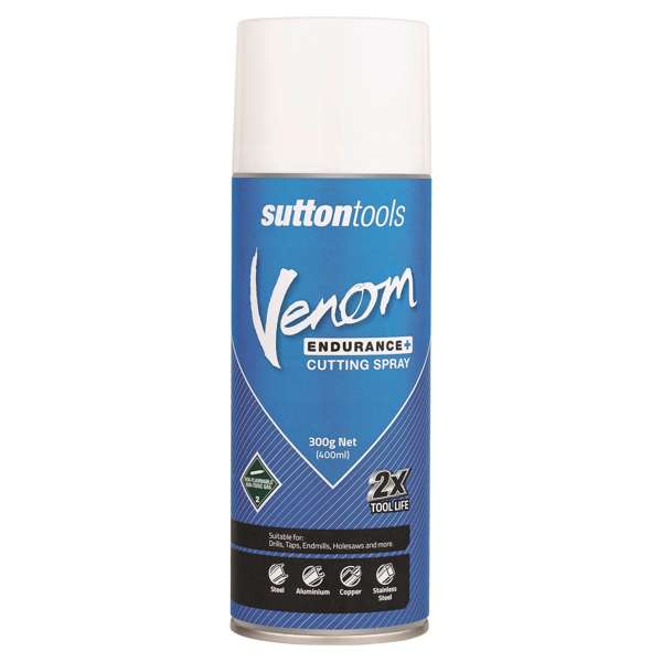 Sutton Tools Venom Aerosol Cutting & Lubricating 300g