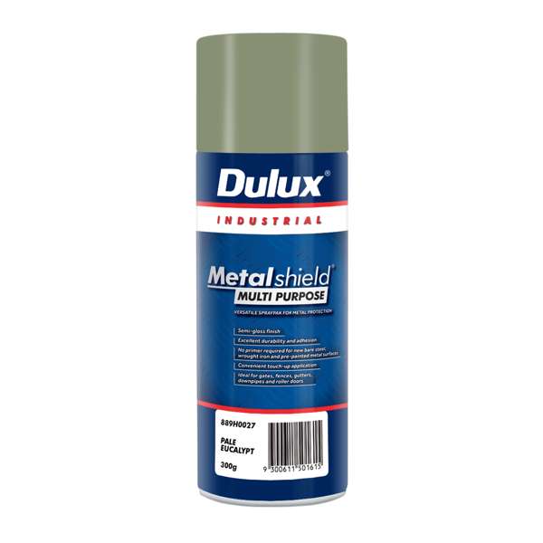 Dulux 300g Metalshield Multipurpose Spray Paint Pale Eucalypt