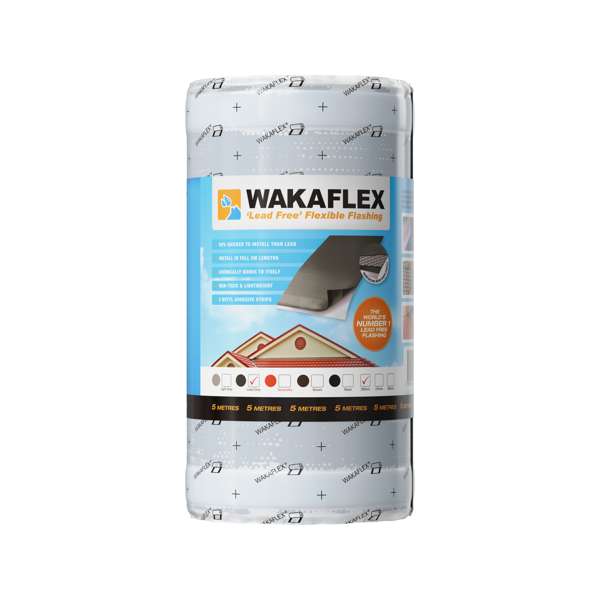 Wakaflex 280mm x 5m Black Lead Free Flashing