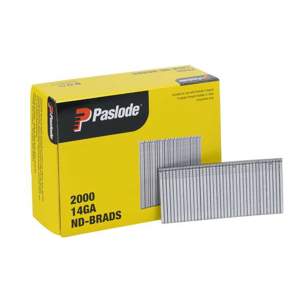 Paslode 38 x 2mm ND Pneumatic Brad - 2000 Box