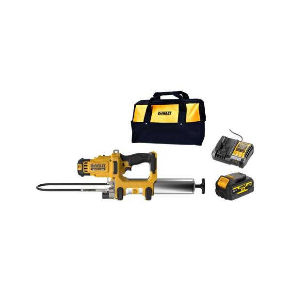 DeWalt 18V XR 5.0Ah Grease Gun Kit