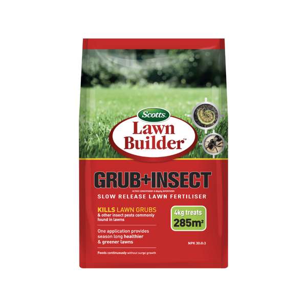 Scotts Lawn Builder Grub & Insect Lawn Fertiliser 4kg