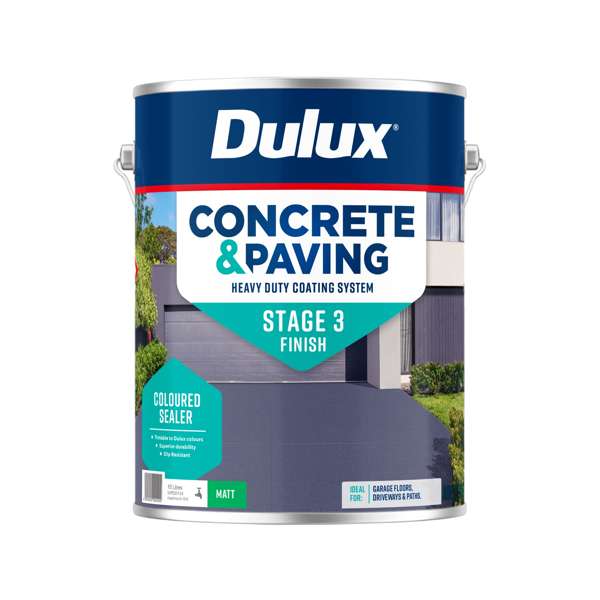 Dulux 10L Maximum Tint Matt Concrete And Paving Coloured Sealer