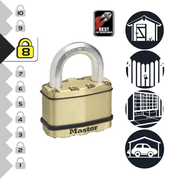 Master Lock Excell Padlock 64 x 27mm