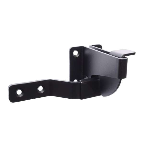 Zenith Matte Black D Pattern Gate Latch