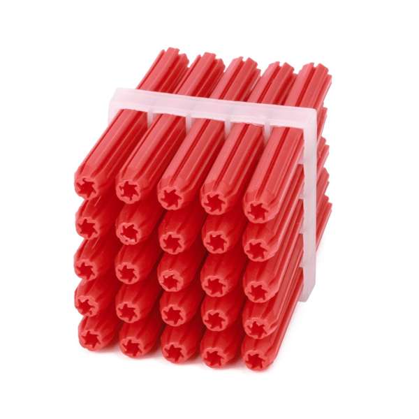 Ramset Wall Plug Red 6 x 50mm (25pk)