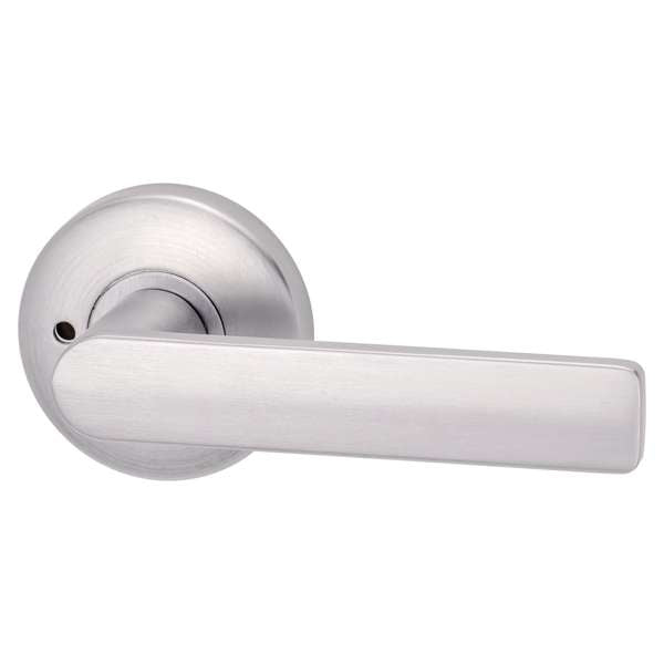 Lockwood Velocity Element Lever 3 Privacy Satin Chrome Plate 63mm