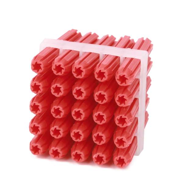 Ramset Wall Plug Red 6 x 35mm (25pk)