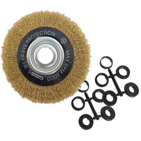 Josco Multi-Bore Wheel Brush 150 x 20mm