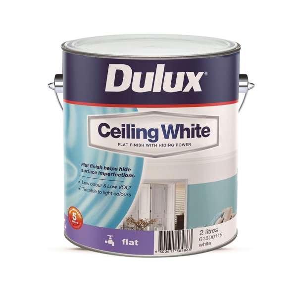 Dulux 2L Ceiling White Paint