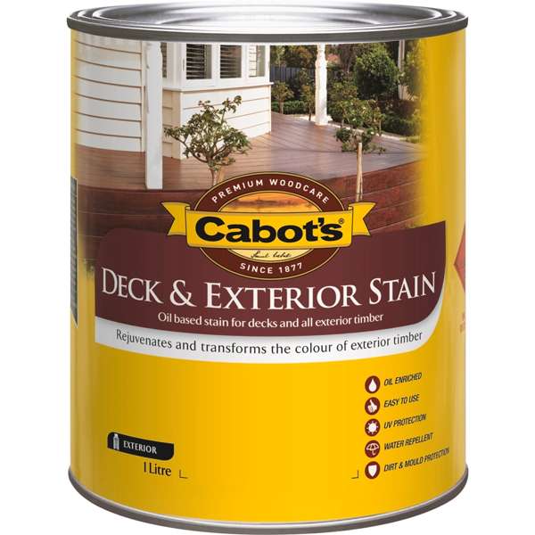 Cabot's 1L Merbau Oil Based Deck And Exterior Stain