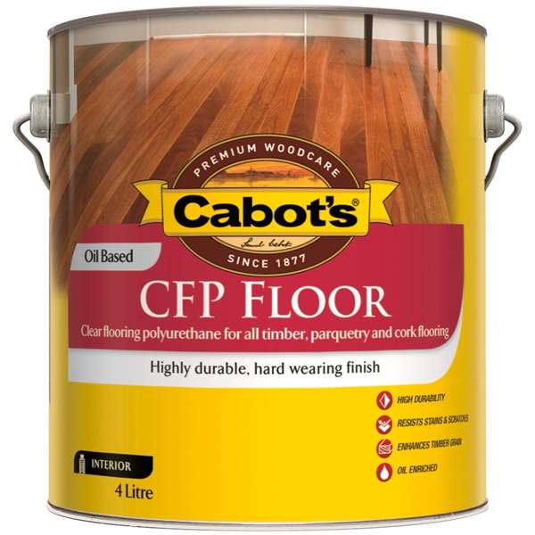 Cabot's CFP Floor Oil Based Gloss 4L