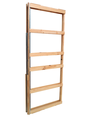 Hume Cavity Unit Evolution (Timber) 2340 x 1020 x 90mm Flush Pull