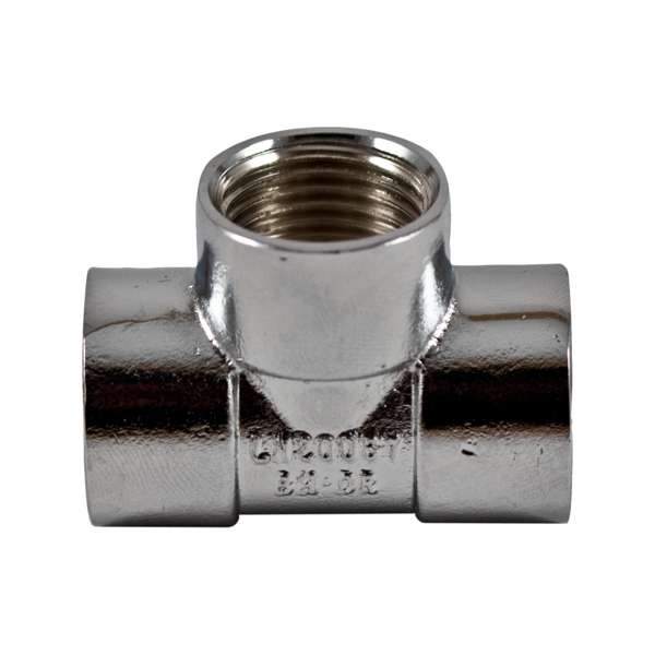 Brasshards Tee Chrome 15mm