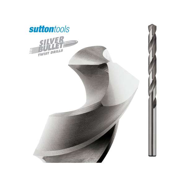 Sutton Tools 1/8" Silver Bullet Jobber Drill Bit - 10 Pack