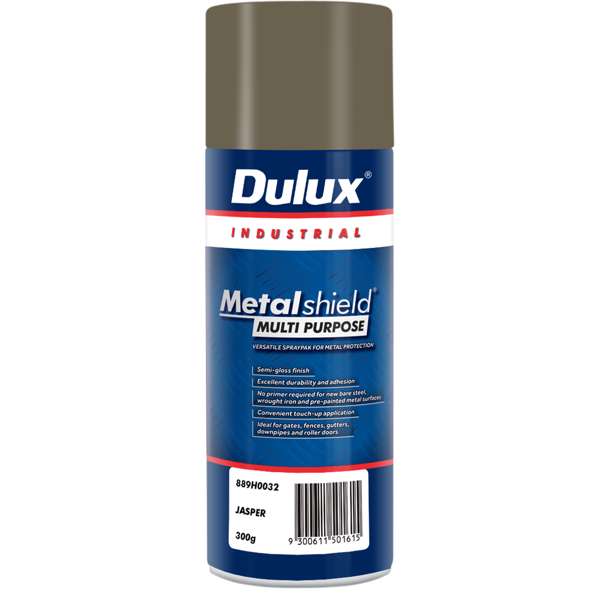 Dulux 300g Metalshield Multipurpose Spray Paint Jasper