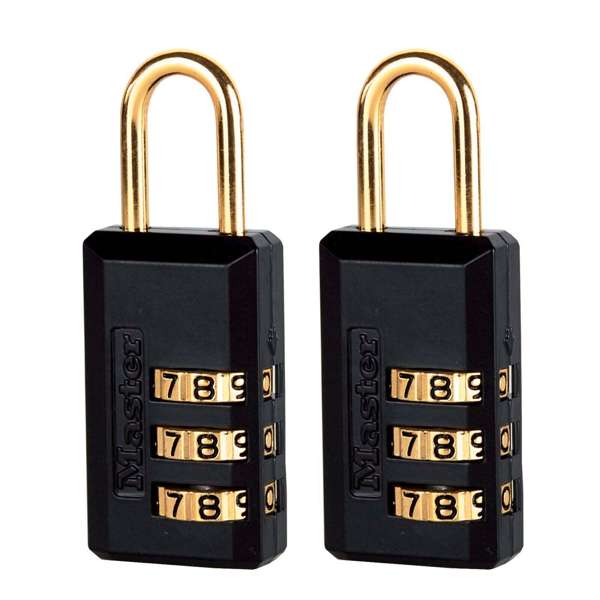 Master Lock Luggage Padlock Set - 2 Pack