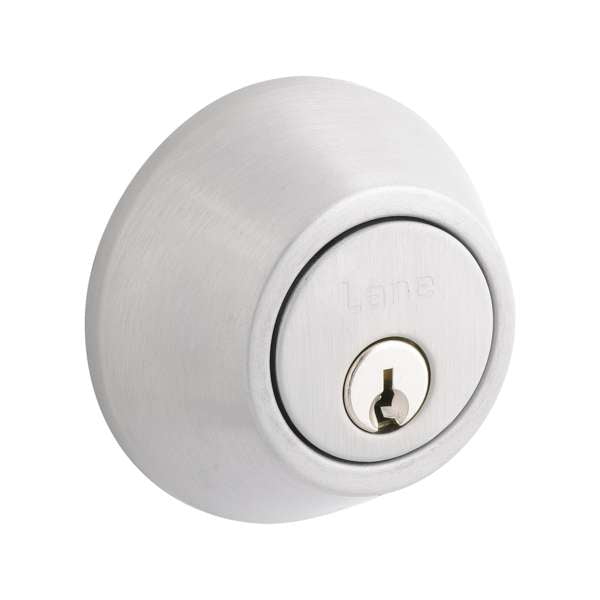 Lane Deadbolt Double Cylinder Satin Stainless Steel