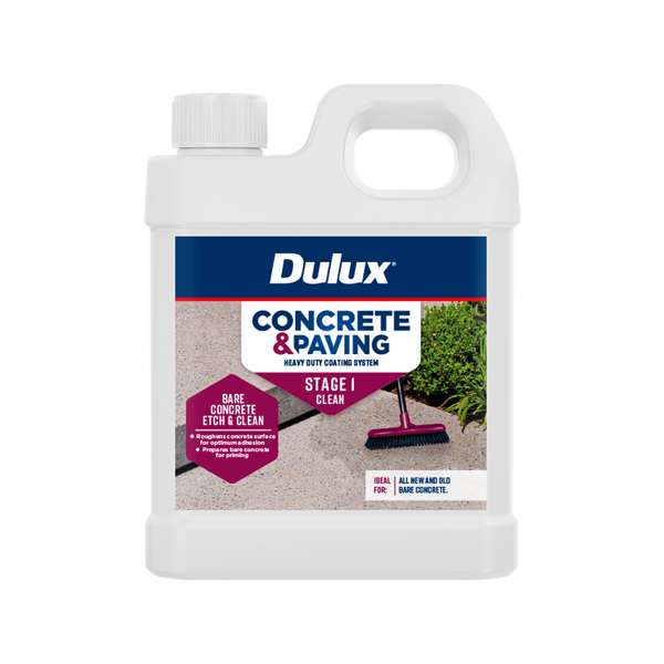 Dulux Concrete & Paving Bare Concrete Etch & Clean 2L