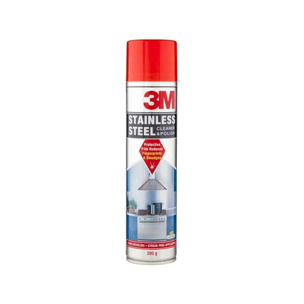 3M Scotchgard Stainless Steel Clean/Polish 200g