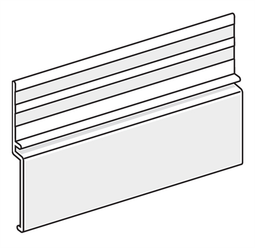 Hardie Base Trim Connector Alum. 9 x 3000mm for FTC