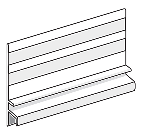 Hardie Express Jointer Alum Horizontal 9 x 3000mm for FTC