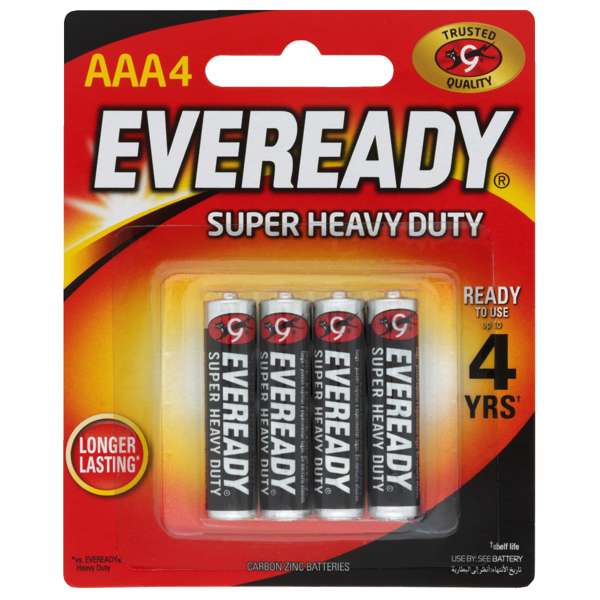 Eveready Super Heavy Duty Battery AAA