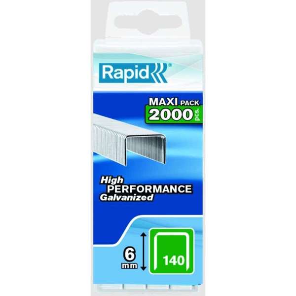 Rapid Staple No.140 16mm - Box of 2000