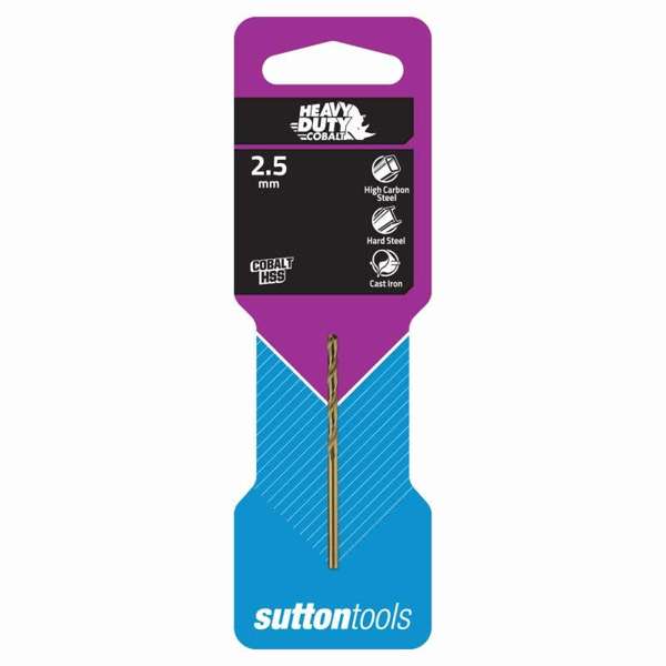 Sutton Tools Heavy Duty Cobalt Jobber Drill Bit Metric