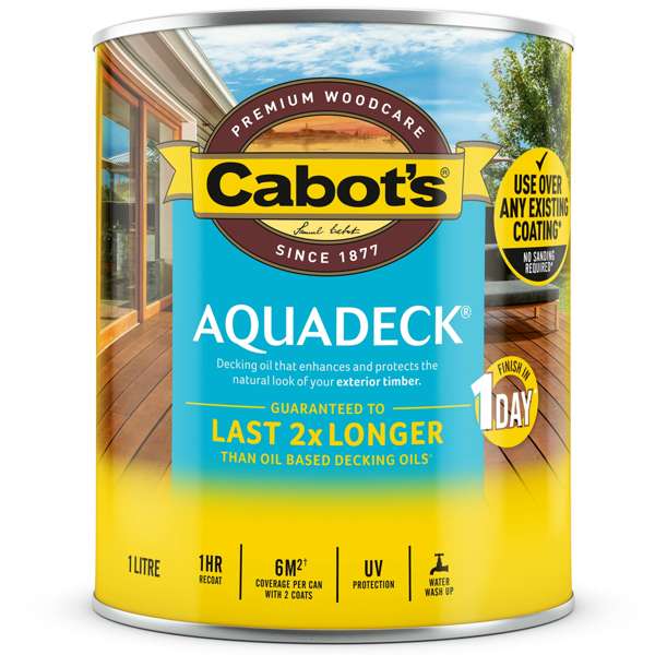 Cabot's Aquadeck Decking Oil