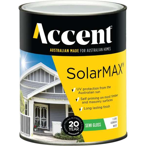 Accent SolarMAX Exterior Semi Gloss White