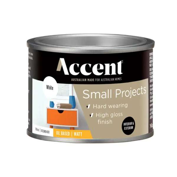 Accent Small Projects Oil Based Matt 100ml