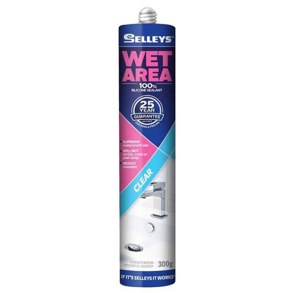 Selleys Wet Area Silicone 300g