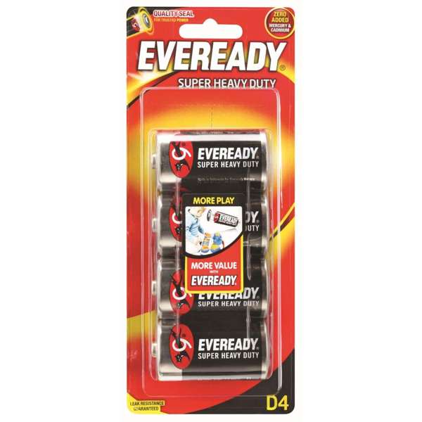 Eveready Super Heavy Duty Battery D