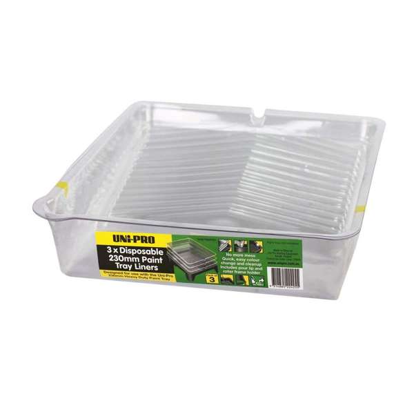 Uni-Pro Disposable Paint Tray Liner - 3 Pack