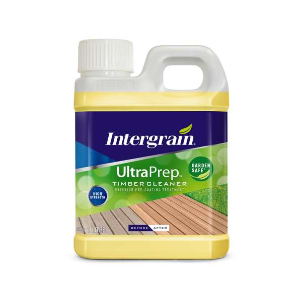 Intergrain UltraPrep Timber Cleaner Garden Safe 1L