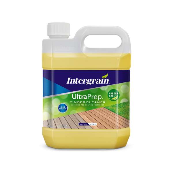 Intergrain UltraPrep Timber Cleaner Garden Safe 4L