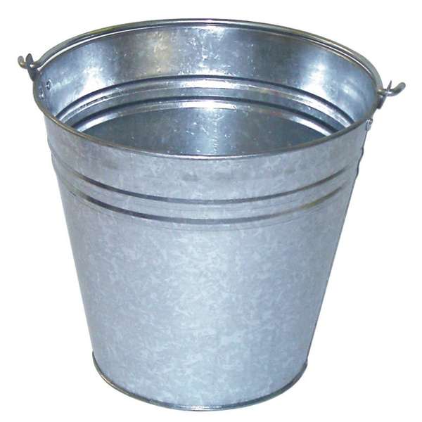 Queen Galvanised Bucket