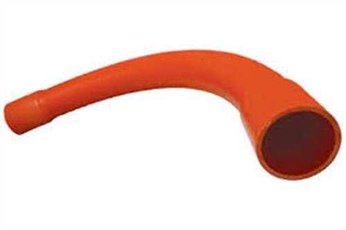 Conduit Sweep Bend 90 Degree Orange 63mm