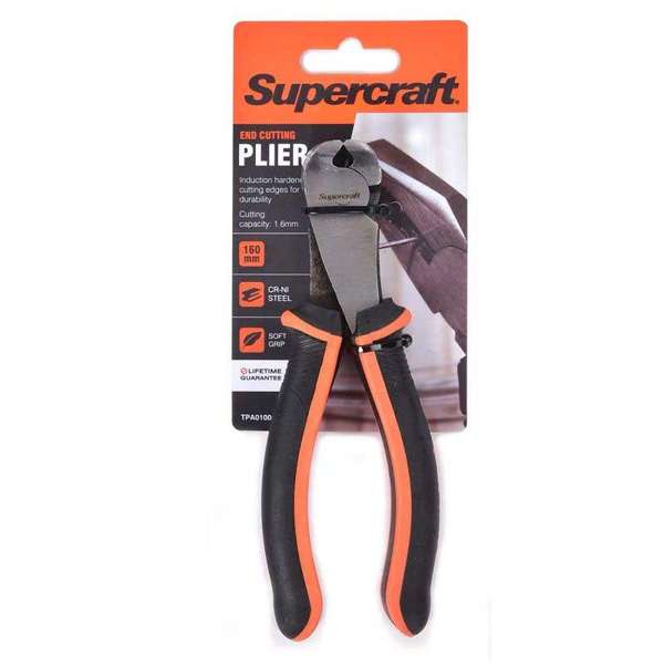 Supercraft 165mm End Cut Chrome Vanadium Plier