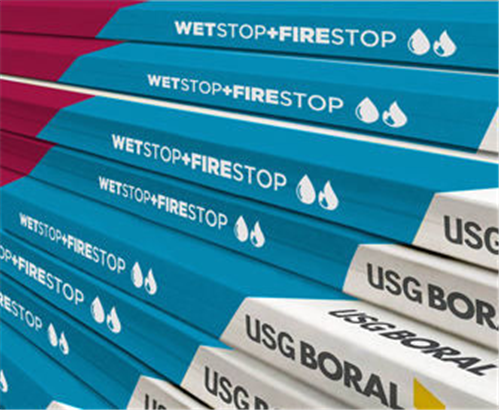 Knauf Wetstop Plasterboard RE 16mm x 1.2 x 3.0m
